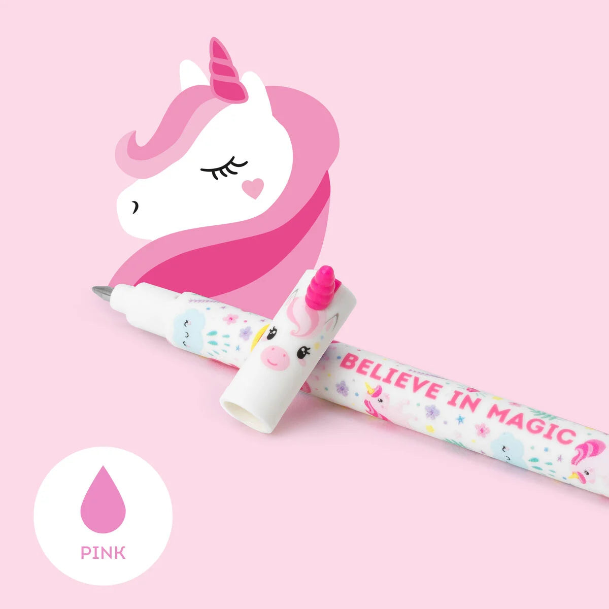 Löschbarer Gelstift: Einhorn