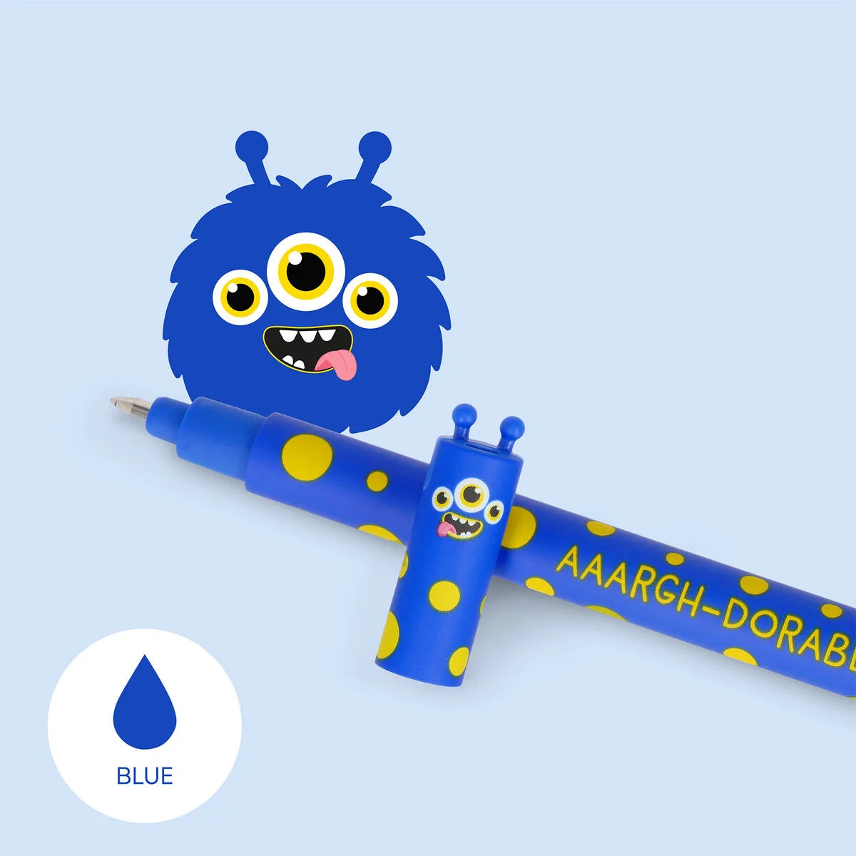 Löschbarer Gelstift: Monster