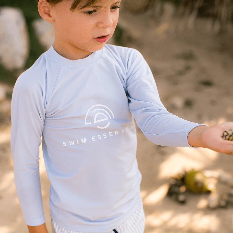 UV Langarmshirt blau