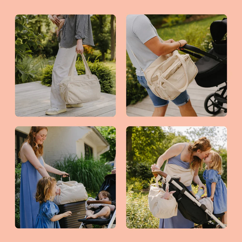 Wickeltasche: Cord,beige