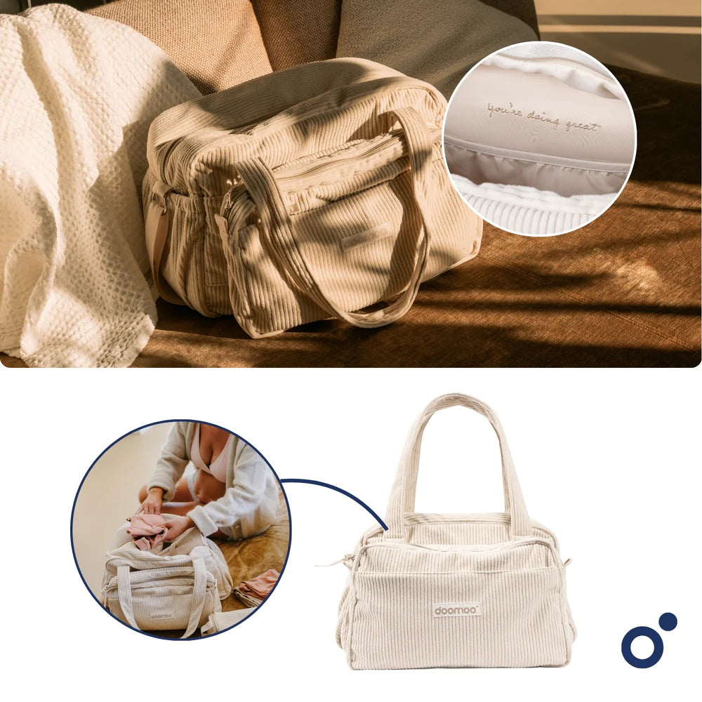 Wickeltasche: Cord,beige