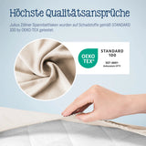 Spannbetttuch beige (Neuware) reserviert für Geburtsliste #378970