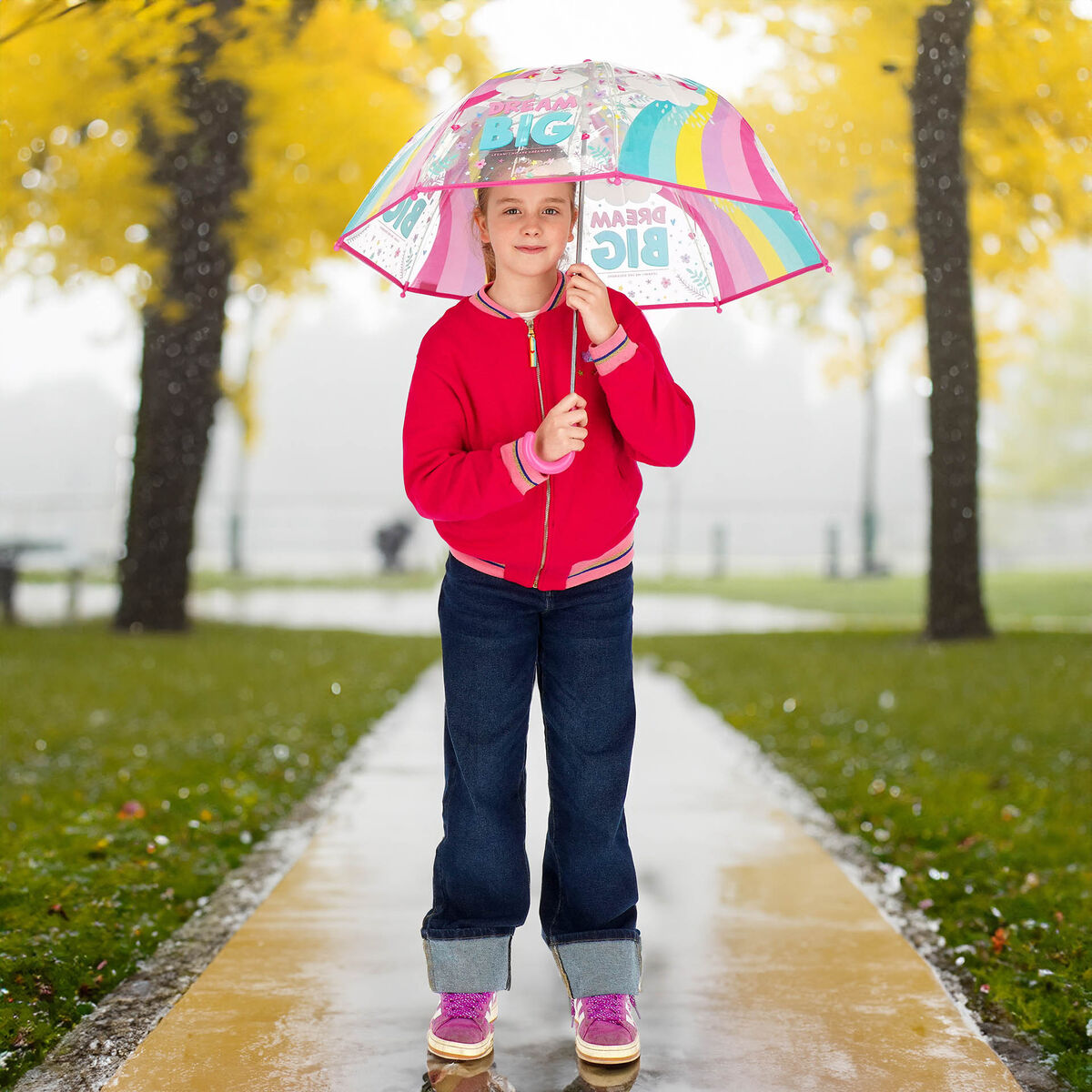 Regenschirm: Einhorn