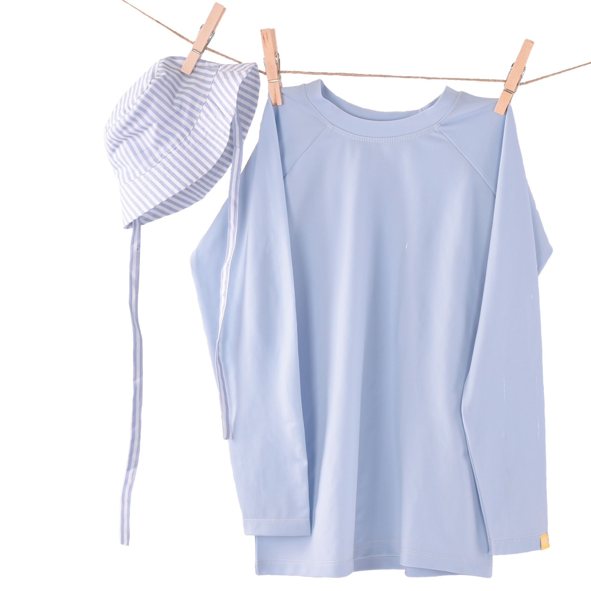 UV Langarmshirt blau