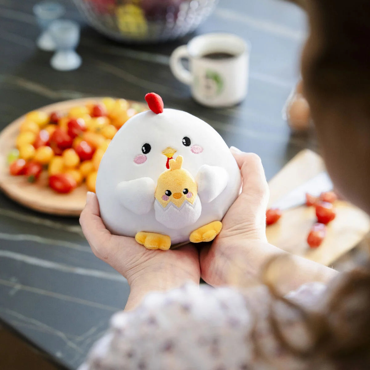 Kuscheltier: Huhn
