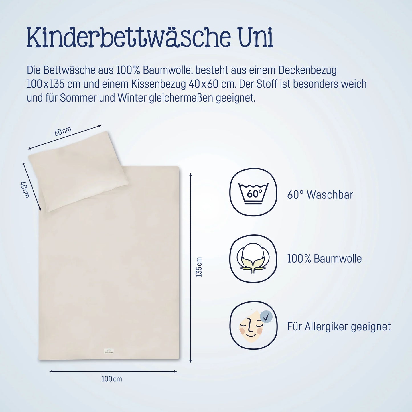 Bettwäsche taupe