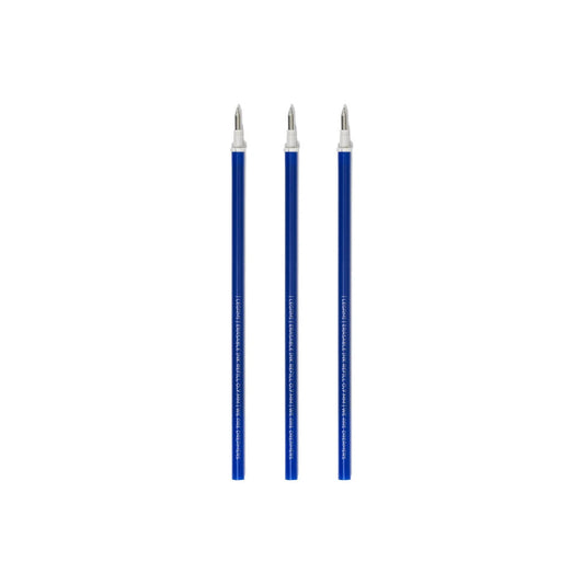 Set mit 3 Nachfüllminen für löschbare Stifte: Blau