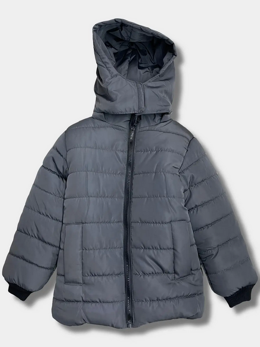 Winterjacke grau