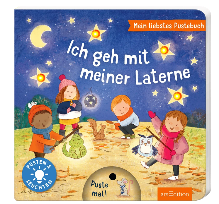 Mein liebstes Pustebuch:  Ich geh mit meiner Laterne