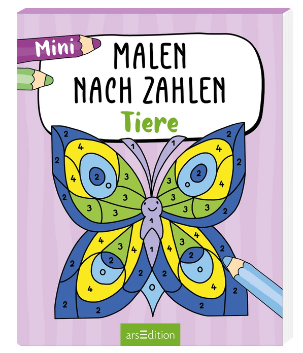 Malen nach Zahlen Mini – Tiere