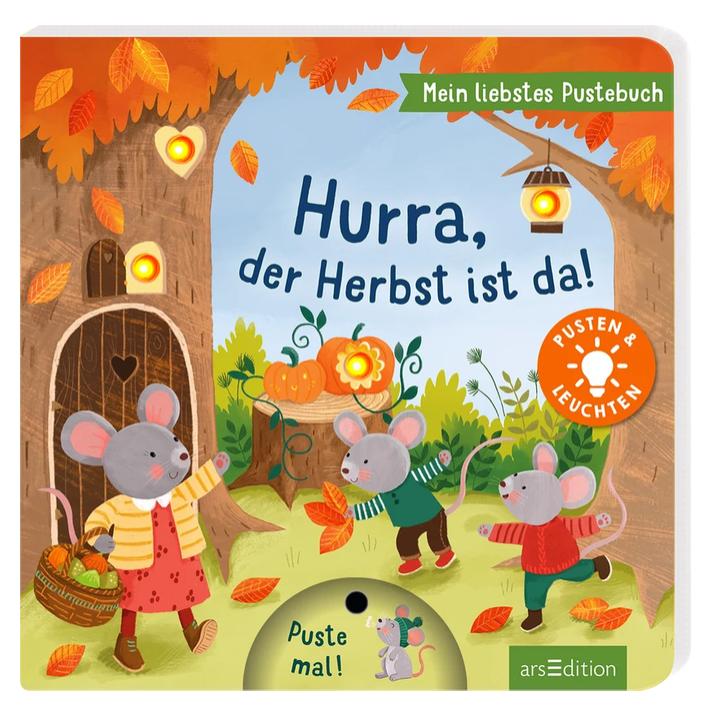 Mein liebstes Pustebuch – Hurra, der Herbst ist da!