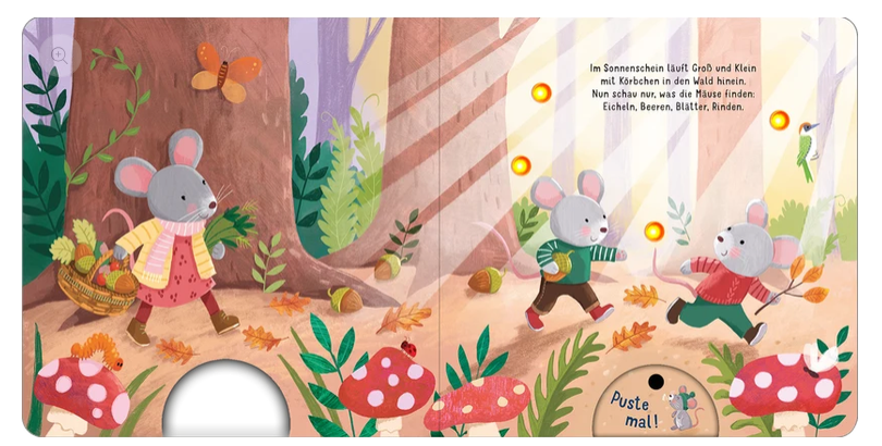Mein liebstes Pustebuch – Hurra, der Herbst ist da!