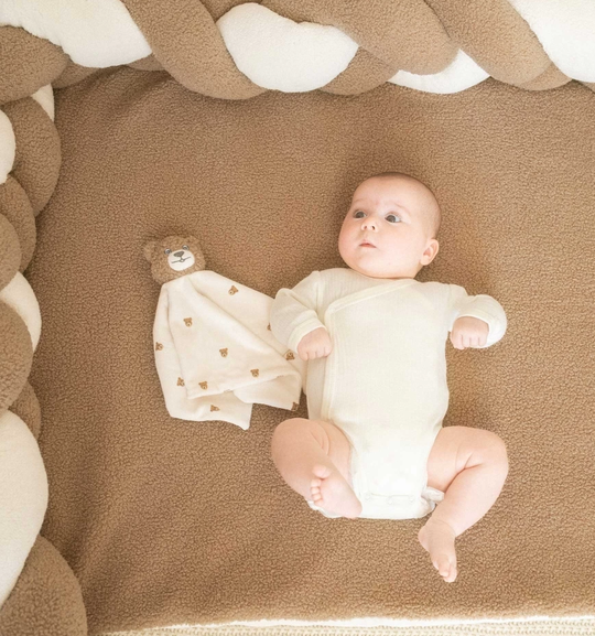 Trois Kilos Sept Kuscheltuch: Bär