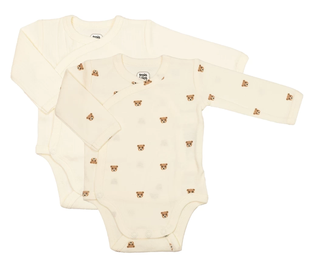Trois Kilos Sept 2 Bodys: beige,bär