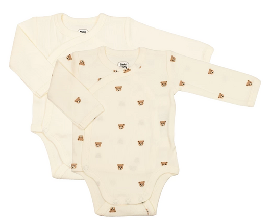 Trois Kilos Sept 2 Bodys: beige,bär