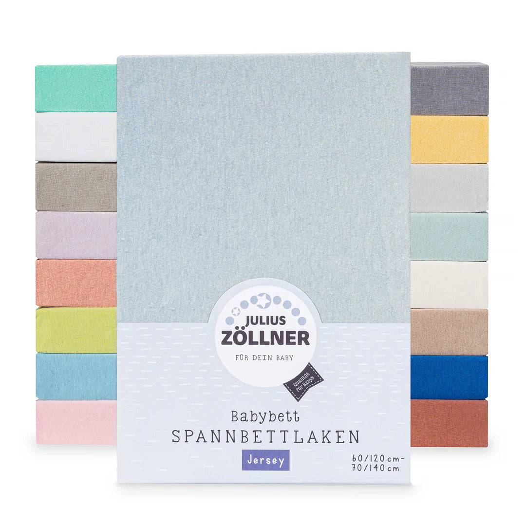 Spannbetttuch hellblau