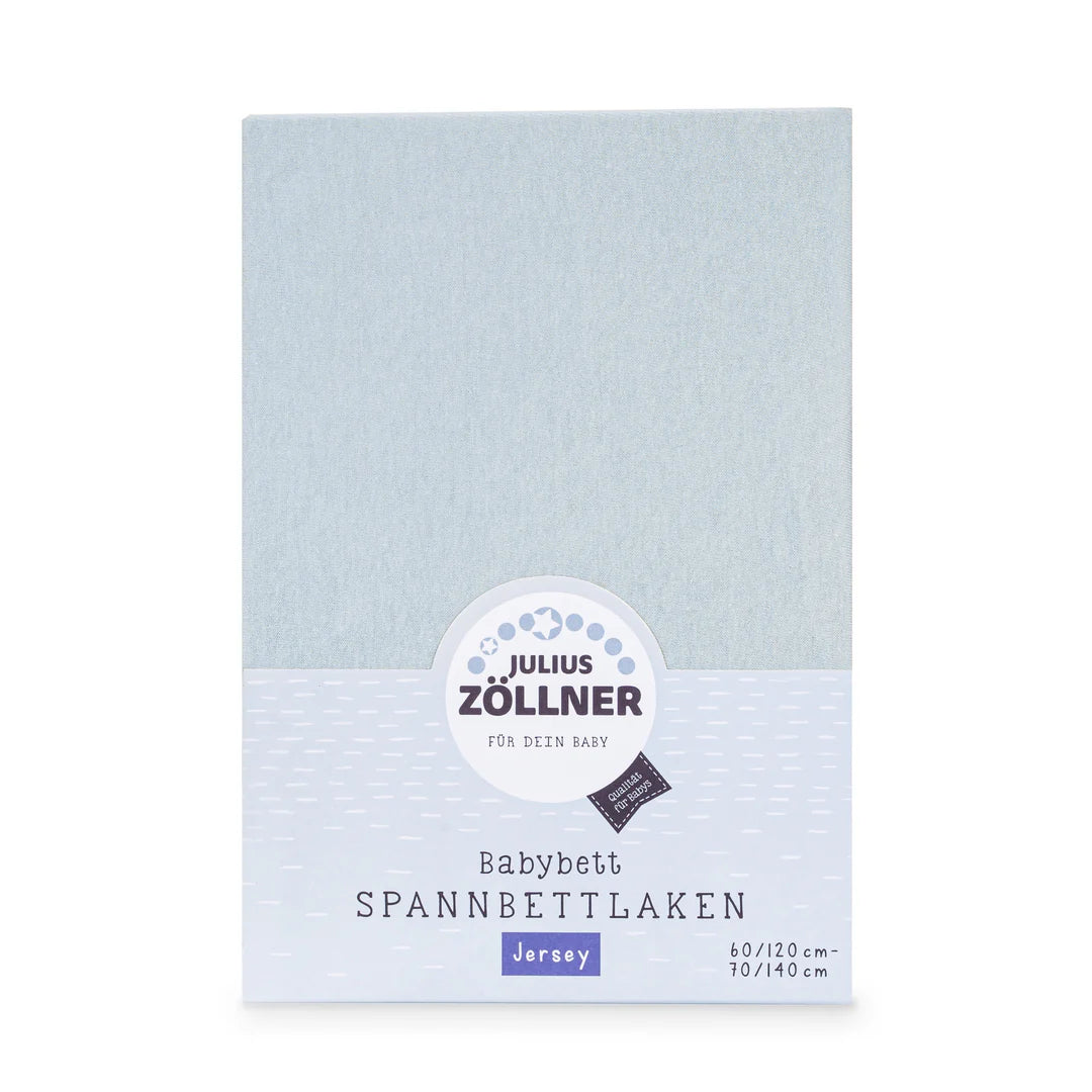 Spannbetttuch hellblau