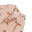 UV- Einteiler: braun, Leopard