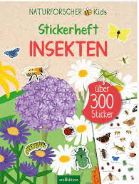 Stickerheft: Insekten (Neuware)