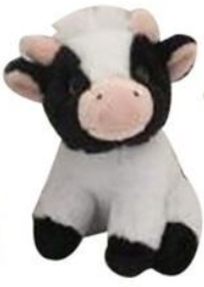 Plüschtier Kuh