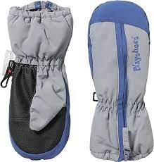 Schnee-Fäustlinge: grau (verschiedene Größen)