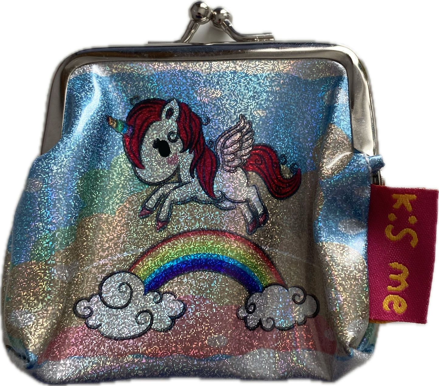 Klappbörse glitzer Tiere