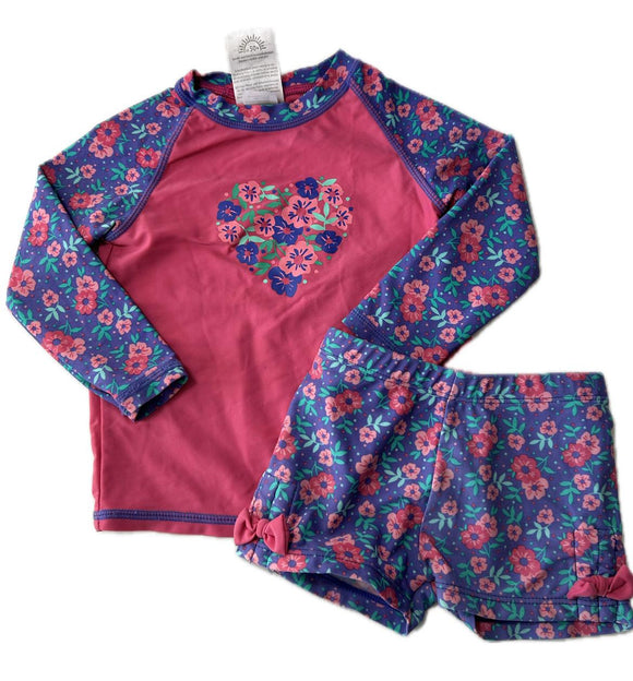 Set: UV Langarmshirt  und UV Short Gr 86