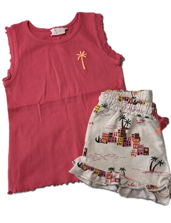 Set: Top und Short Gr 122