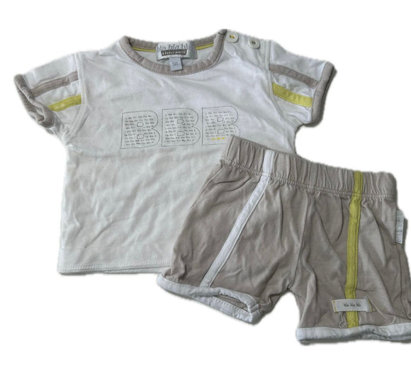 Set: T-Shirt und Short Gr 56