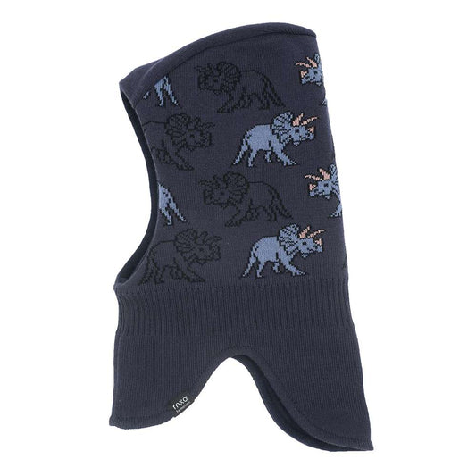 Kopfschoner blau,dino