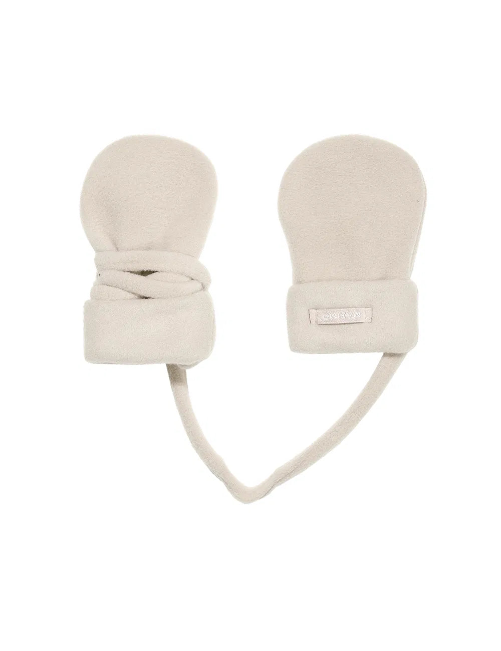 Fleece Babyhandschuhe weiß