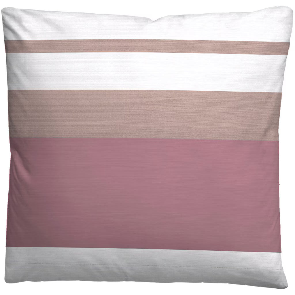 Biber Bettwäsche: braun,rot,weiß