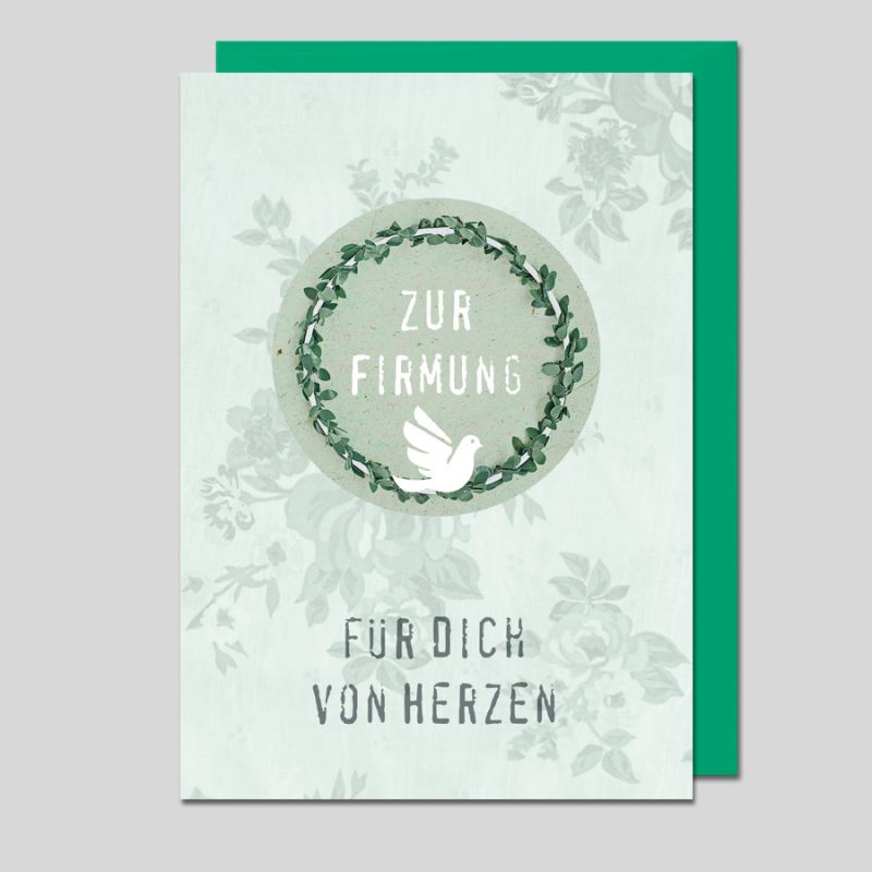 Karte: Zur Firmung