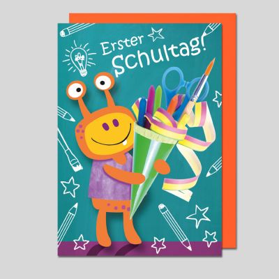 Karte: Erster Schultag!
