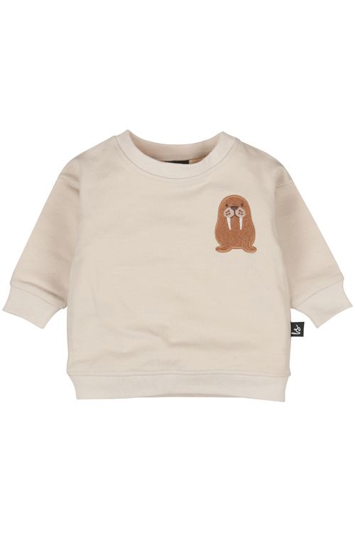 Sweatpullover: beige,Walross