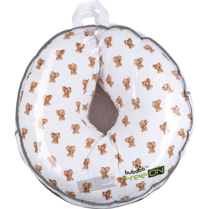 Kleines Stillkissen: weiß,Bären 150 cm reserviert für Geburtsliste #412239