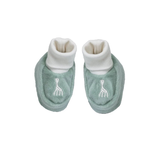 Babyschuhe 1/3 Monate: grün,Giraffe