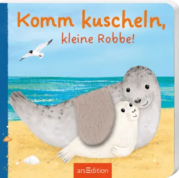 Komm Kuscheln, kleine Robbe