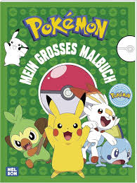Pokémon: Mein dickes Malbuch (Neuware)