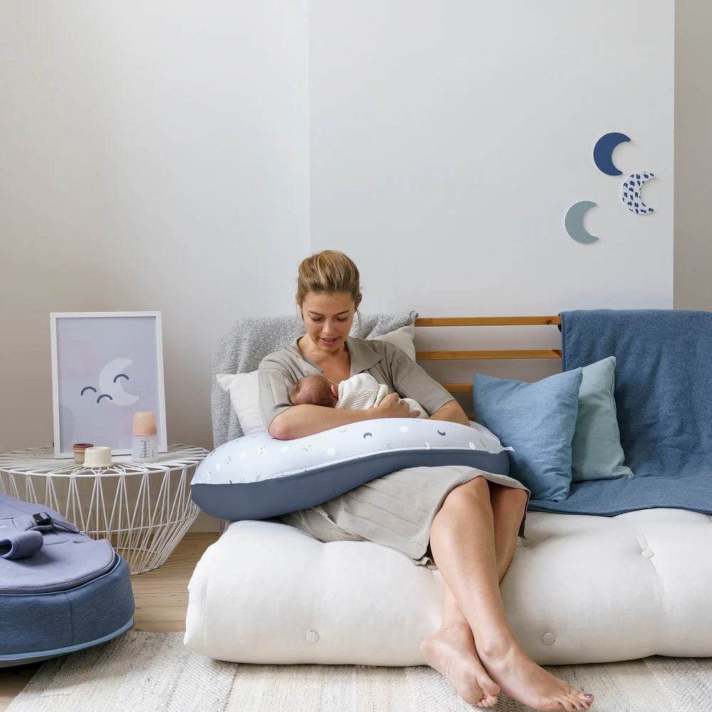 Stillkissen: beige,Mond 180 cm