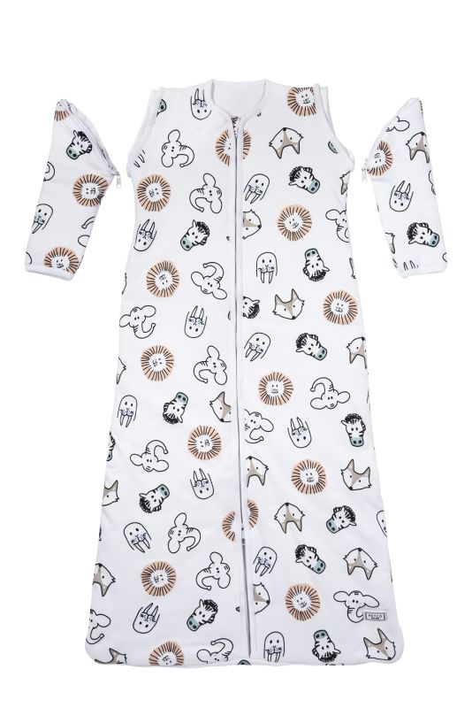 Schlafsack Winter weiß,Tiere