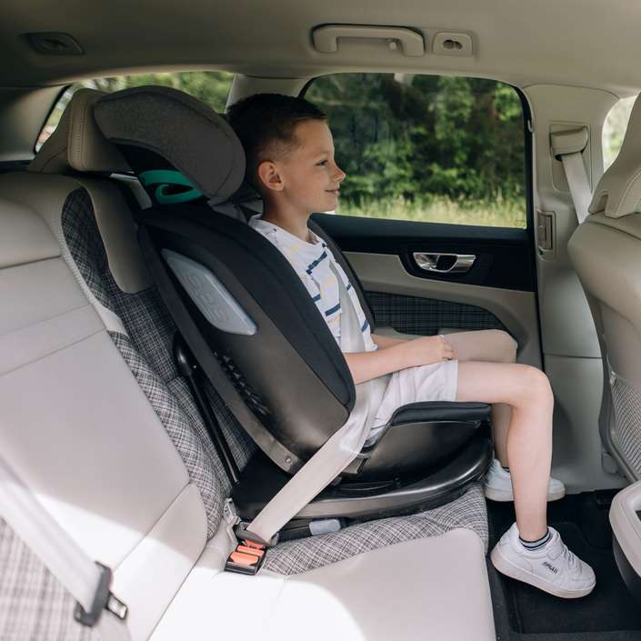 Autositz Epic: 40-150 cm grau,Schwarz