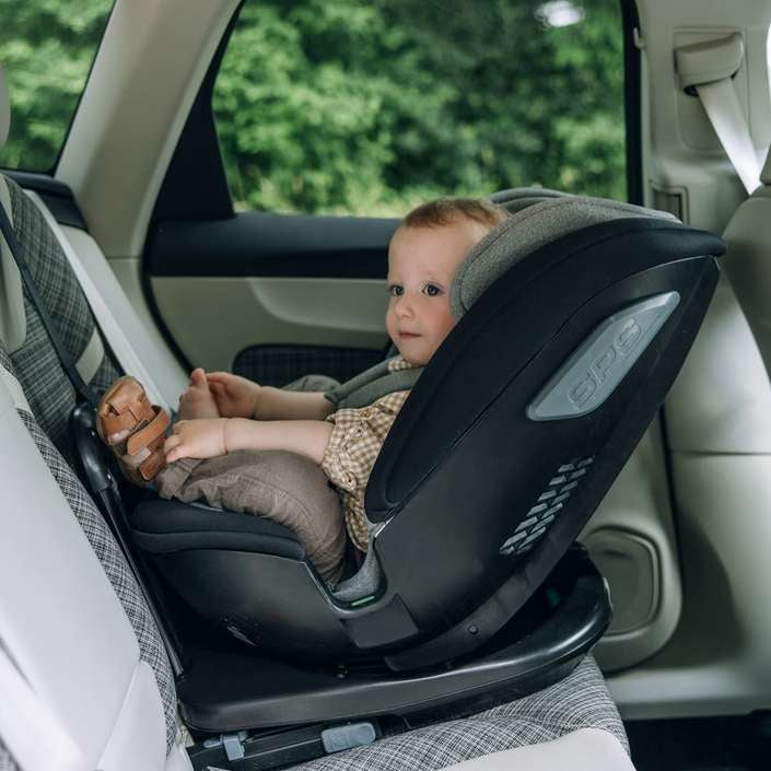 Autositz Epic: 40-150 cm grau,Schwarz