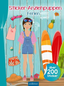 Buch: Sticker-Anziehpuppen Ferien (Neuware)