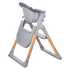 Hochstuhl 2in1 grau