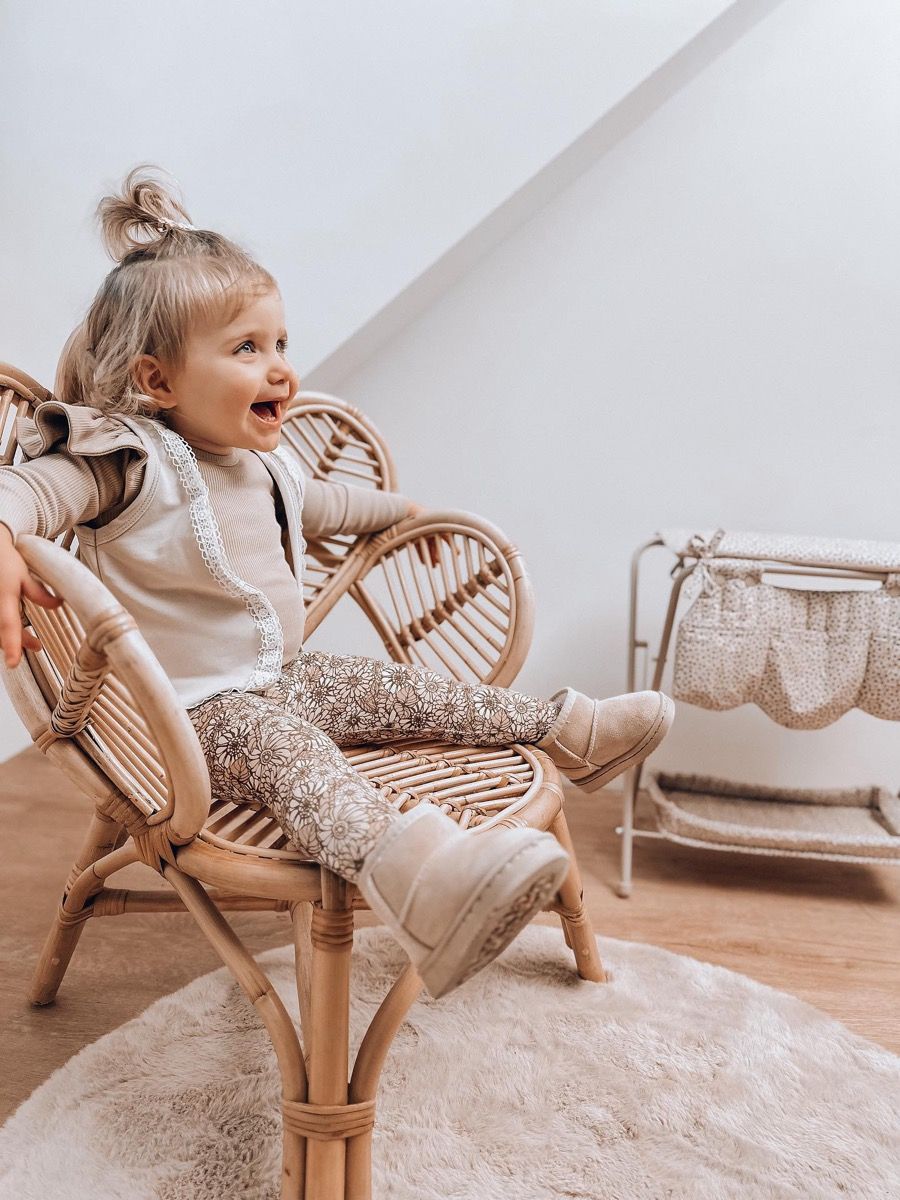 Leggings: braun,Blume reserviert für Geburtsliste #412239