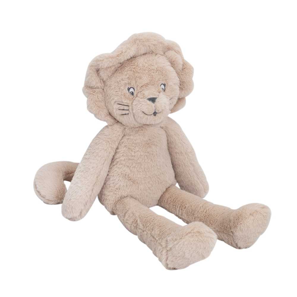 Trois Kilos Sept Kuscheltier: Löwe: beige 60 cm Groß