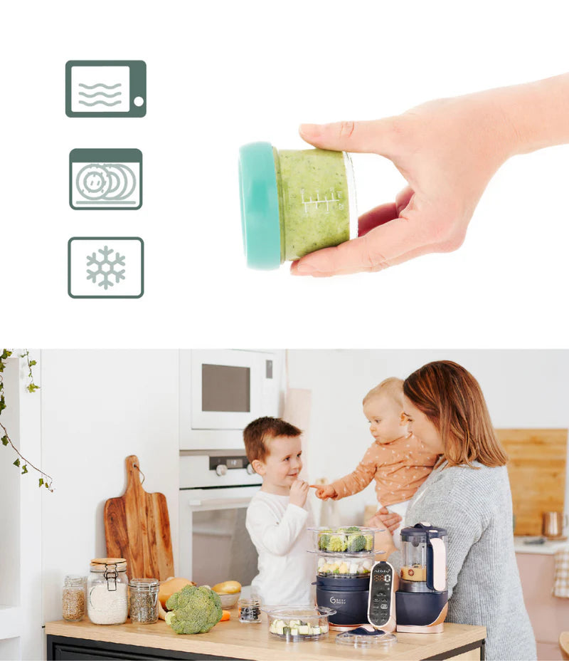 Aufbewahrungsbecher aus Glas