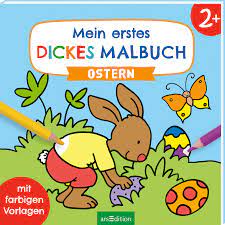 Buch: Mein erstes dickes Malbuch - Ostern