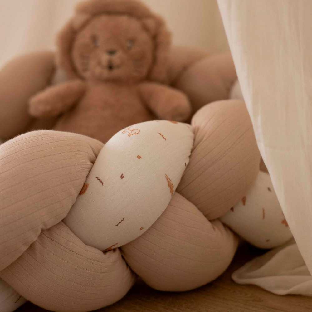 Bettschlange geflechtet: weiß,beige reserviert für Geburtsliste #426108